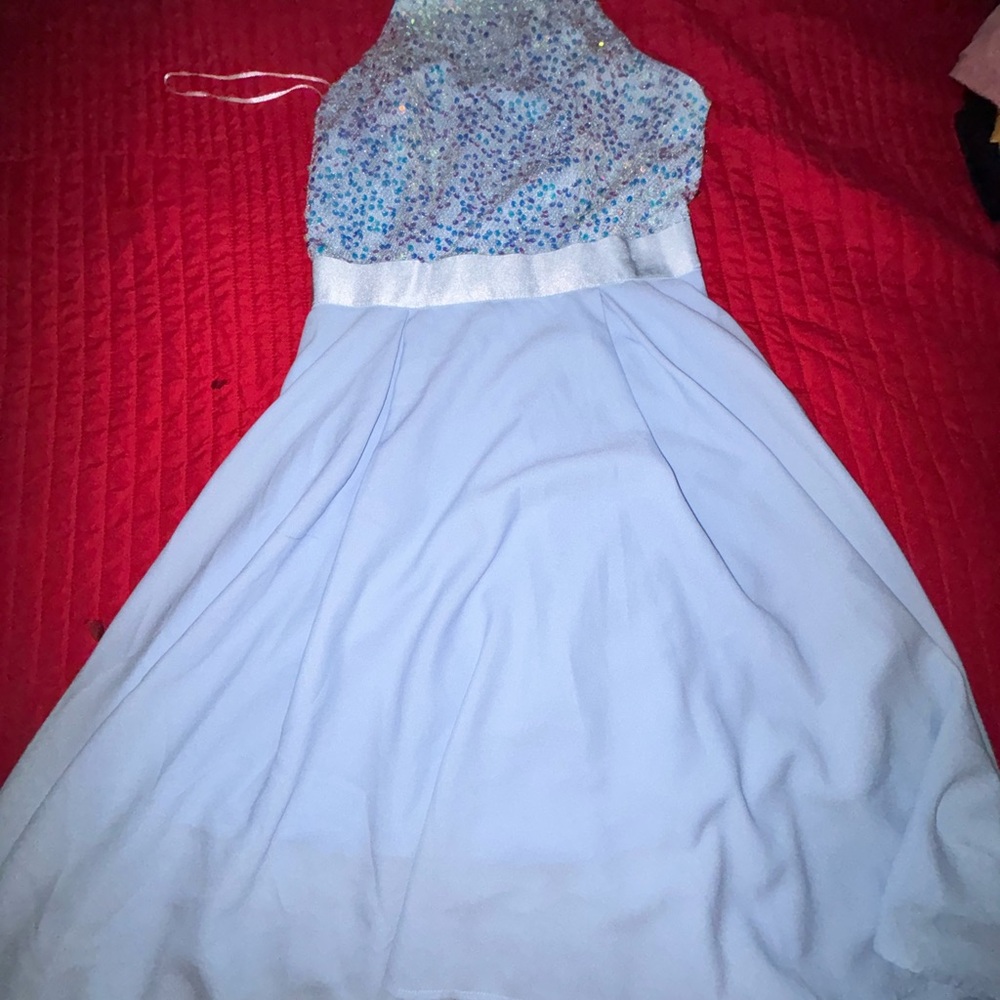 Elegant Blue Kids Dress